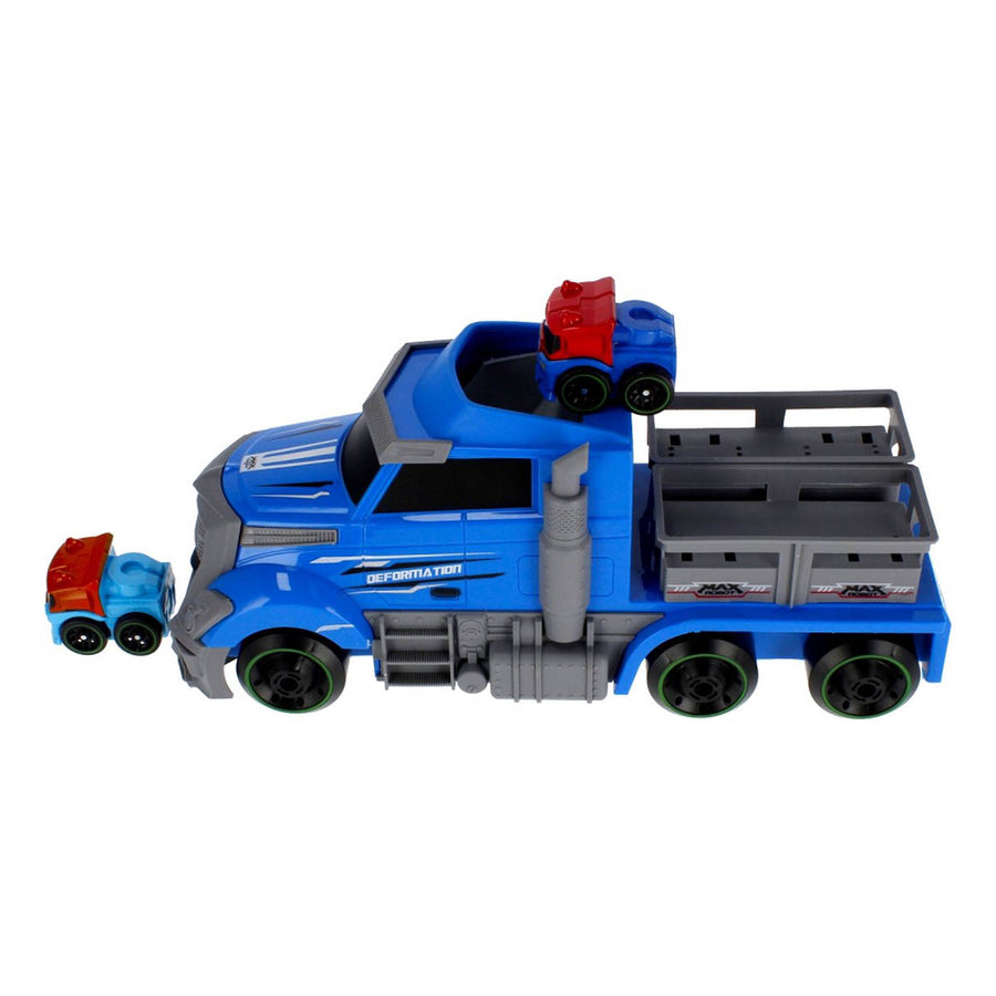 Ariko Truck launcher met 2 stuks robot auto's - inclusief verkeersborden