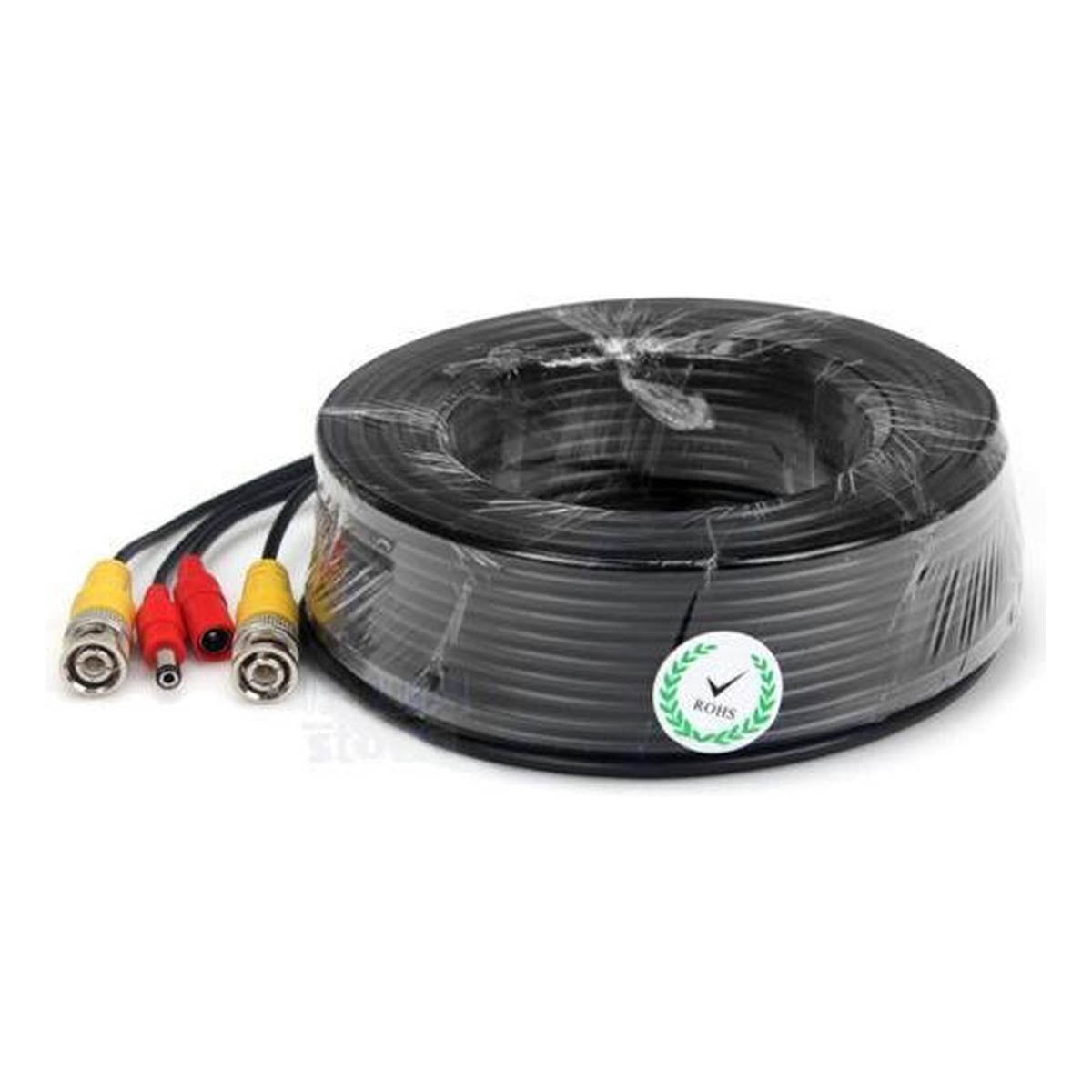 Ariko CCTV-Kabel Kombikabel Koax BNC RG59 + Netzteil 20 Meter - Kombikabel für CCTV - Überwachungskamerakabel (Video + Strom)