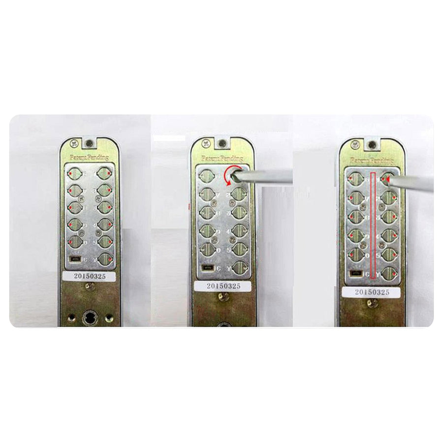 Ariko Code Deurslot met Klink Zwart