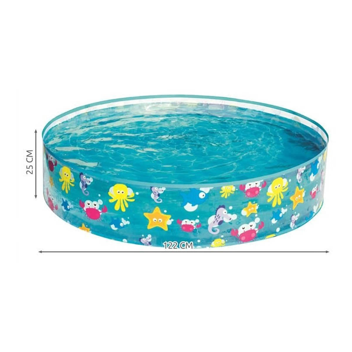 <tc>Ariko</tc>  Children's Swimming Pool - Colorful Print - Flexible