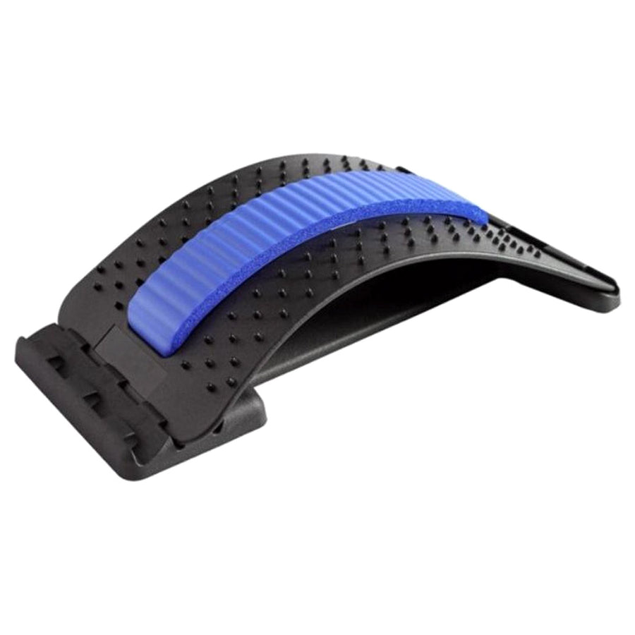 Professionele rugstretcher - Rug massage apparaat - Backstretcher - Onderrug massage / ondersteuning - Rugmasseur / correctie - Acupunctuur - Zwart - Ariko