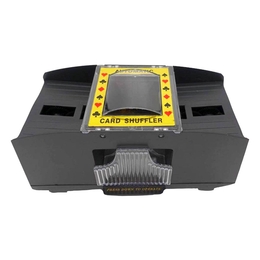 Ariko Deluxe-Pokerset – Mit Kartenmischer – Aluminiumkoffer – Profi-Pokerset mit 300 Chips und Pokerkarten – Pokerkoffer