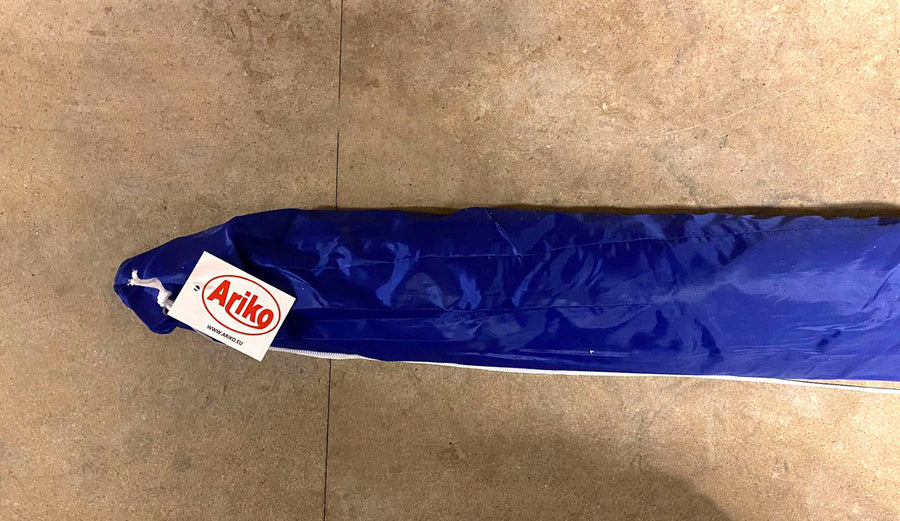 Ariko Parasol Strandtent - Windscherm - Zonnescherm - Strandtent - Parasol schelp - Ø 260cm Blauw met hoes