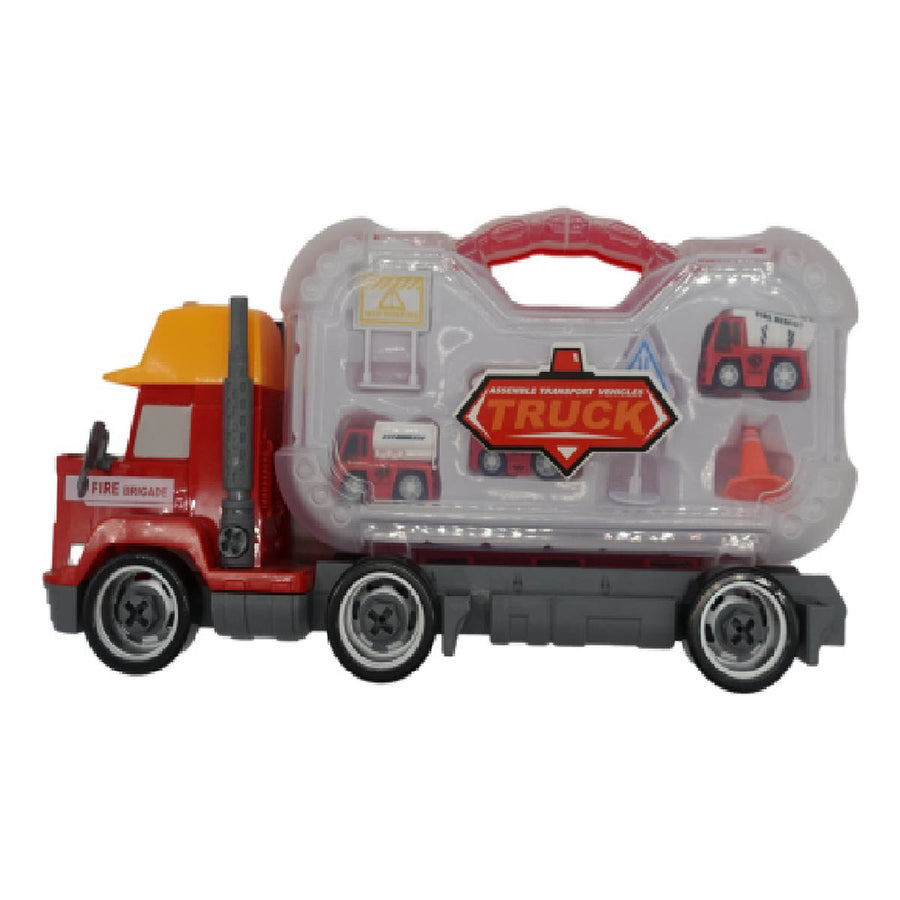 Ariko Transport Vrachtwagen Set - DIY onderdelen - 15 Delig - Incl Tools