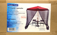 Thumbnail for Ariko Rideau anti-mouches pour parasol - moustiquaire - moustiquaire - moustiquaire - avec bord lesté
