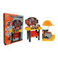 Ariko Uitgebreide speelgoed werkbank inclusief gereedschap | 65 delig | Werkende boormachine en bankschroef | Schaaf | Schroevendraaier