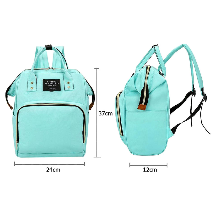 Ariko Luiertas Rugzak - Groen - Inclusief Flessenwarmhouder met Isoleervak - Kinderwagenhaken - Grote Capaciteit - Waterafstotend