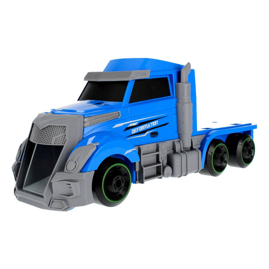 Ariko Truck launcher met 2 stuks robot auto's - inclusief verkeersborden