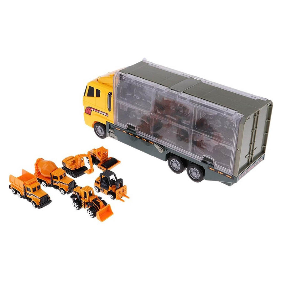 Ariko Vrachtwagen - Vrachtauto - Bouwvrachtwagen - met heftruck- Wals - Bulldozer - Cement wagen - Vrachtwagen