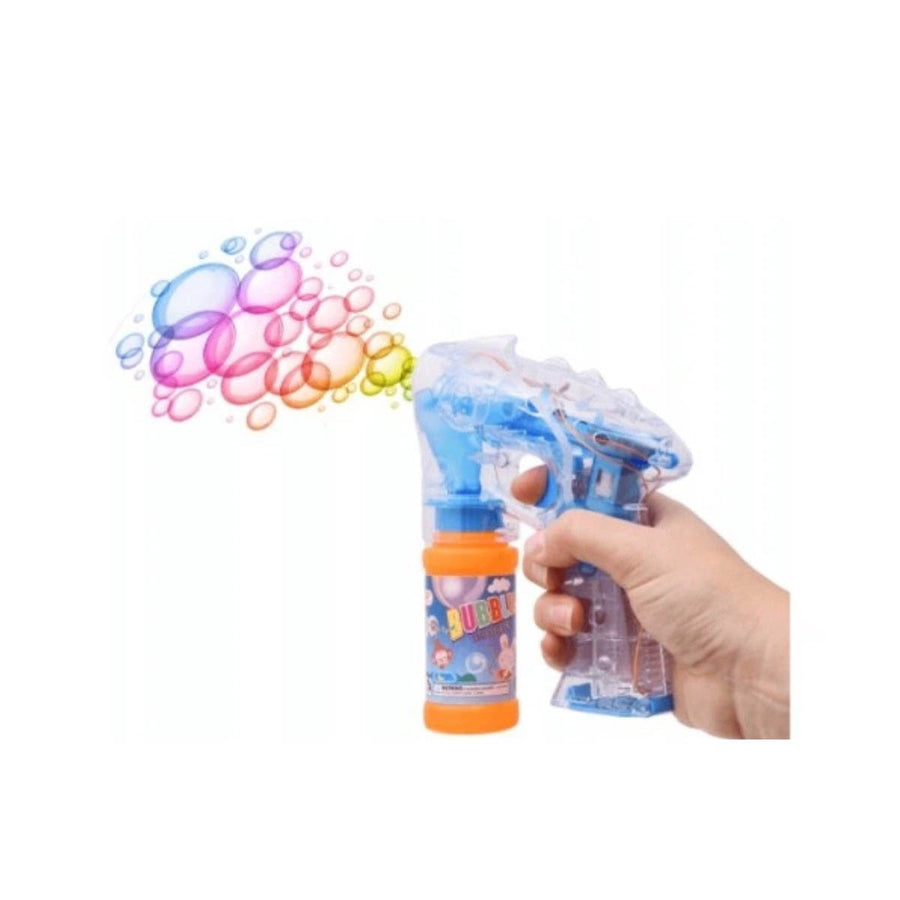 Ariko Bellenblaas met 2 flesjes bellenblaas | 19 cm | Bellenblaas pistool |Met LED verlichting | Bellenblaasmachine | Bubbels | Bubble machine | Bellenblaas pistool | Bubbelgun- bubble maker | Superstil | Inclusief 3 x Philips AA batterijen