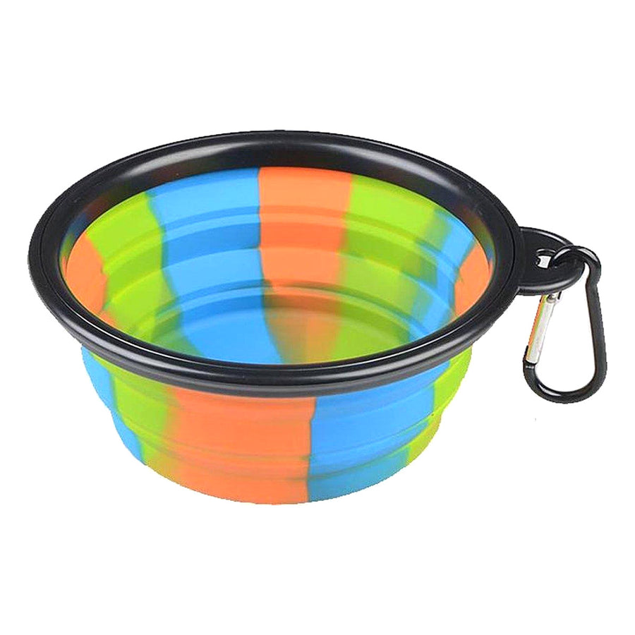 Ariko Autostoel Hond / Kat / Puppy - Opvouwbaar Waterbestendig Honden / Kat zitje - Dieren zitje voor in de auto - Hondenmand - 40 x 40 x 25 cm - Incl Opvouwbaar voerbakje en borstel - Veiligheidsband - Schone auto