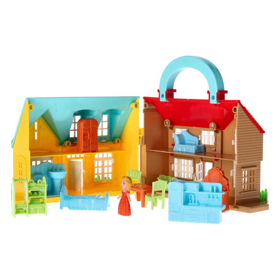 Ariko Luxe villa poppenhuis - Opvouwbaar tot koffertje