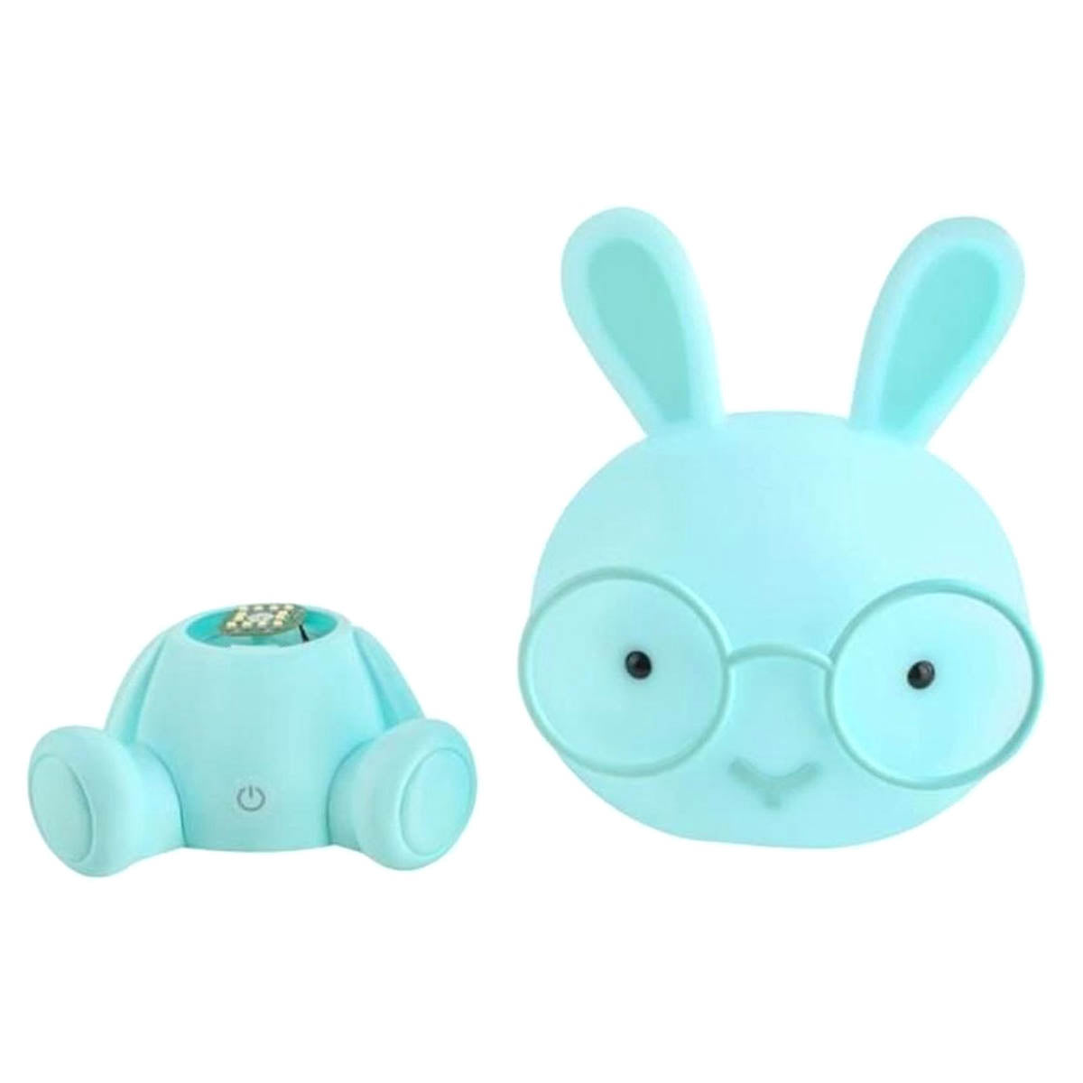 Ariko XL Bär Tischlampe Kinderzimmer Babyzimmer - Nachtlicht - LED dimmbar - 3 Stufen dimmbar - Blau - Teddybär