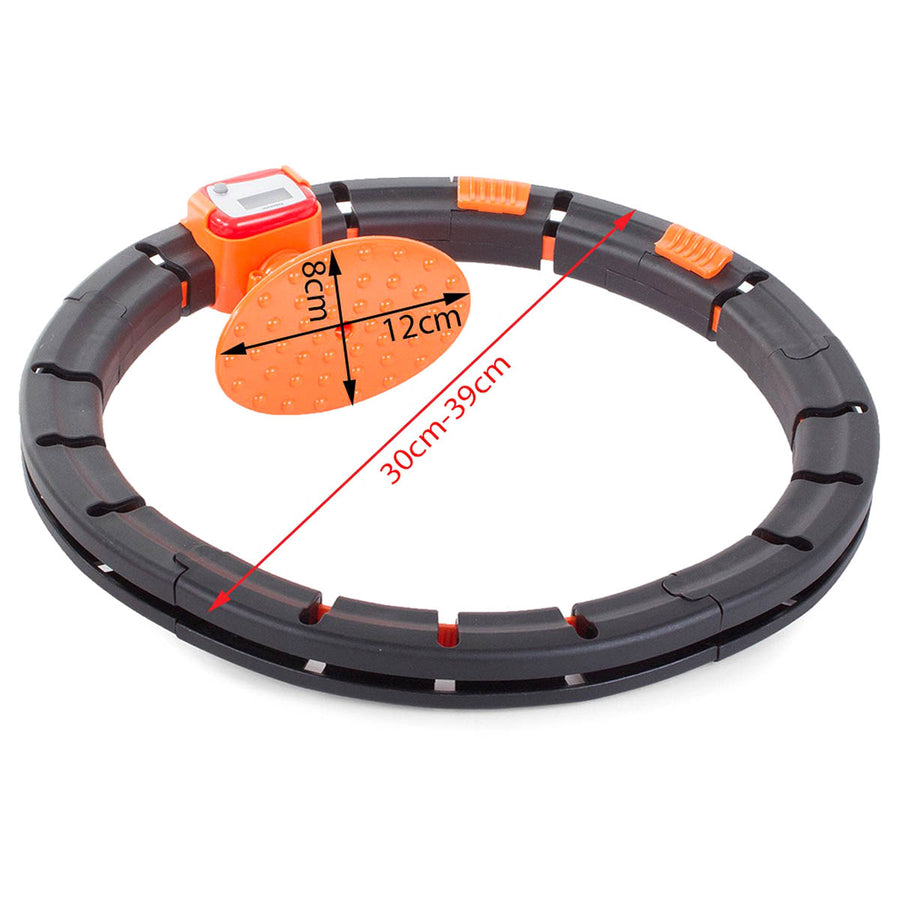 <tc>Ariko</tc> Hula Hoop Wheel with LED Counter - Foldable - Fitness Hula Hoop - Hula Hoop - Hula Hoop with Weight
