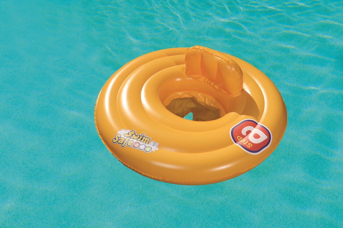 Ariko Baby Zwemring - Babyzwemband met zitje - Babyfloat - Babyzwemring - 69cm