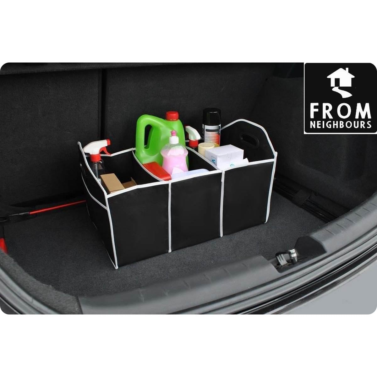 Auto-Organizer – Kofferraumtasche – Trennwände – zweiteilig