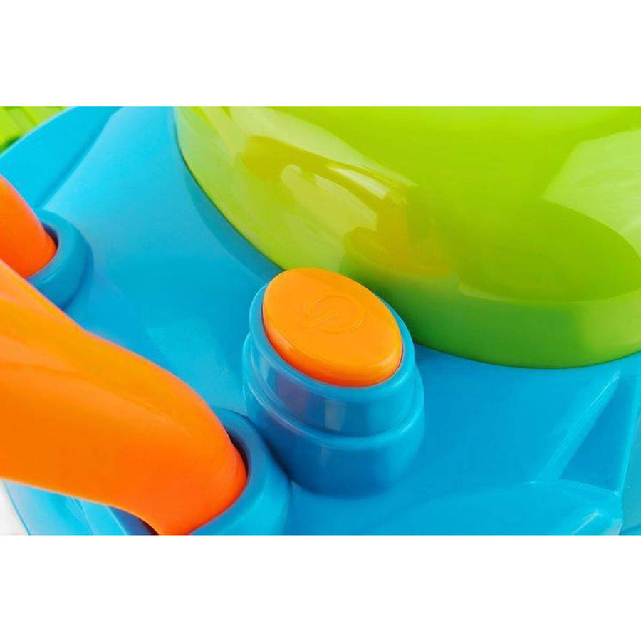 Ariko Loopwagen Grasmaaier met bellenblaas | met een flesje sop | Bellenblaasmachine | Inclusief 3 x Philips AA batterijen