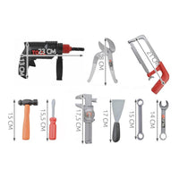 Thumbnail for <tc>Ariko</tc> Tegole Luxury Toy Tool Case | Tool set | Toolbox | Tools<tc>box</tc> | 32 piece | with drill |