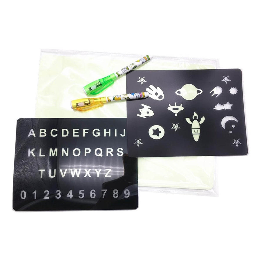 Ariko A4 Lichtgevend Whitebord Tekenbord | Magisch tekenbord kinderen | Tekenen met licht | LED | lichtgevend tekenbord | educatief speelgoed | glow in the dark | lichtpen | tekenen in het donker