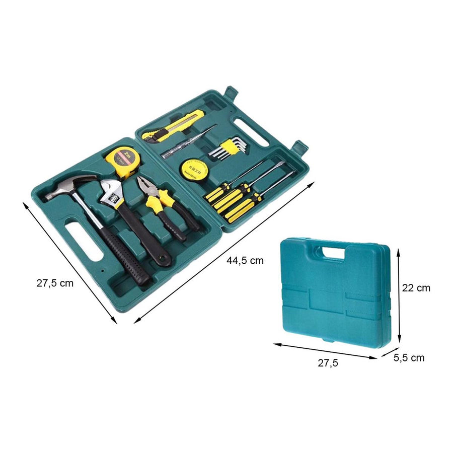 Ariko Gereedschapsset Koffer - DIY - Gereedschapskoffer - Tool set - 16 Delig