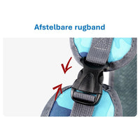 Thumbnail for <tc>Ariko</tc> dog carrier - backpack - carrier bag - dog backpack - dog carrier - also for your cat - Gray - S or L