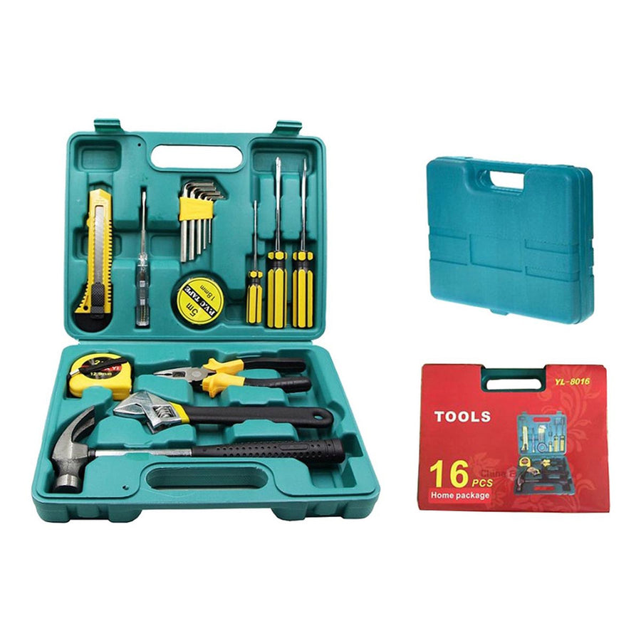 Ariko Gereedschapsset Koffer - DIY - Gereedschapskoffer - Tool set - 16 Delig