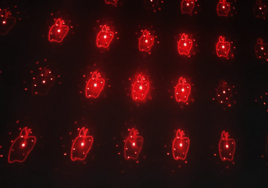 Ariko Laser-Gartenbeleuchtung - Bewegte Beleuchtung - Lasershow - Stimmungslicht - Weihnachtsbeleuchtung - Gartenbeleuchtung - Wasserdicht - Rot und Grün