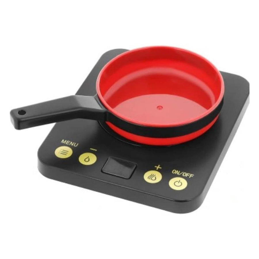 Ariko Speelgoedkeuken accessoire set | 44- delig | Keukengerei met keuken benodigdheden | Etenswaren | Kookplaat | Fluitketel | Snijplank | Inclusief 3 x Philips AA batterijen