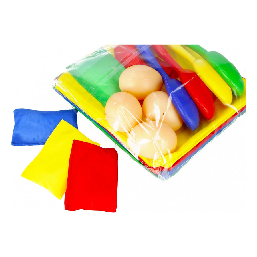 <tc>Ariko</tc>  Sack Race Game Set - Old Dutch Games - Sack Race - 3 Leg Race - Sack Throwing - Egg Run - Fête des enfants