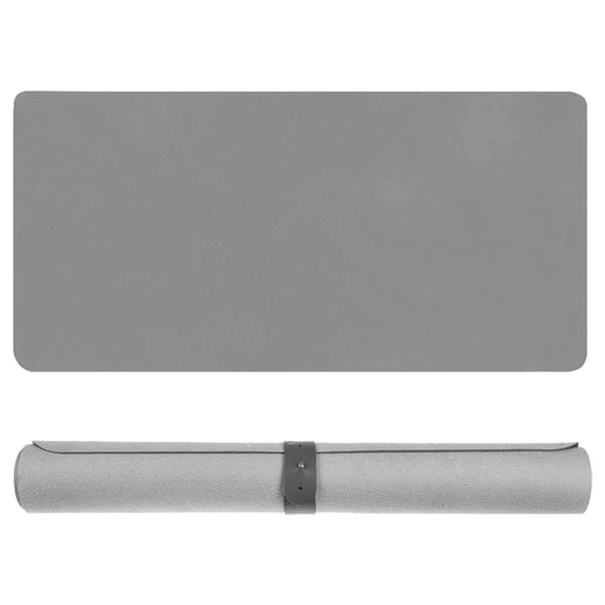 Design XL Muis en Toetsenbord Bureau Onderlegger - Muismat - Grijs