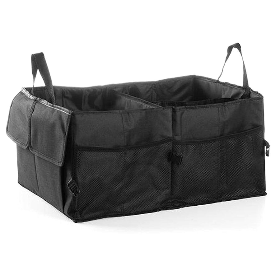 Kofferbak Organizer Opvouwbaar - Organizer auto - Kofferbak opbergbox - Kofferbak tas - 52 x 38,5 x 27 cm - Zwart - Ariko