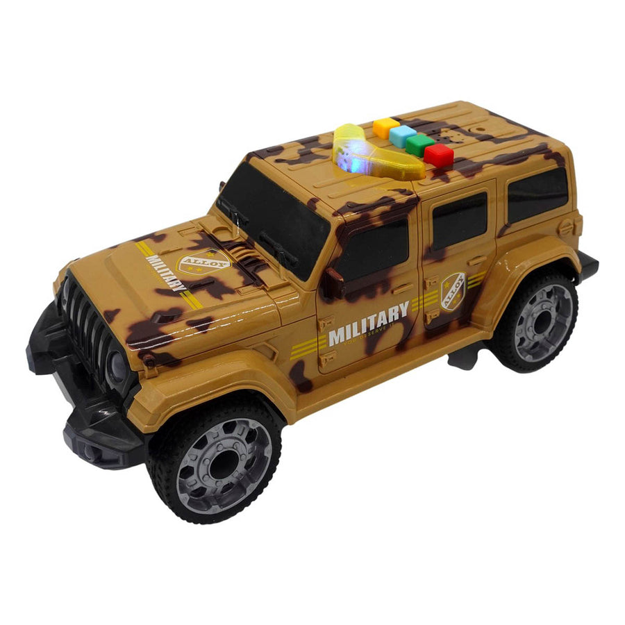 Ariko Militaire Garage Auto - Speelgoed voertuig - Incl mini voertuigen - Met licht en Geluid