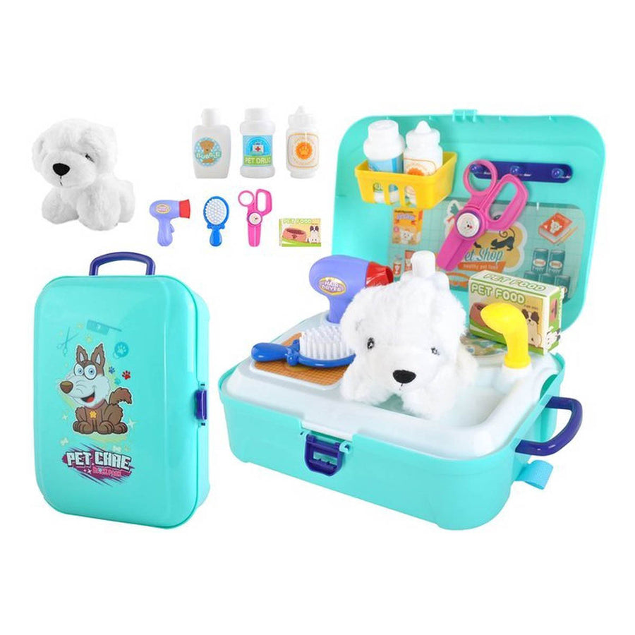 Ariko Honden Trimsalon Speelset - Dierenverzorging - Styling - Honden Kapper Speelset - 16 Delig