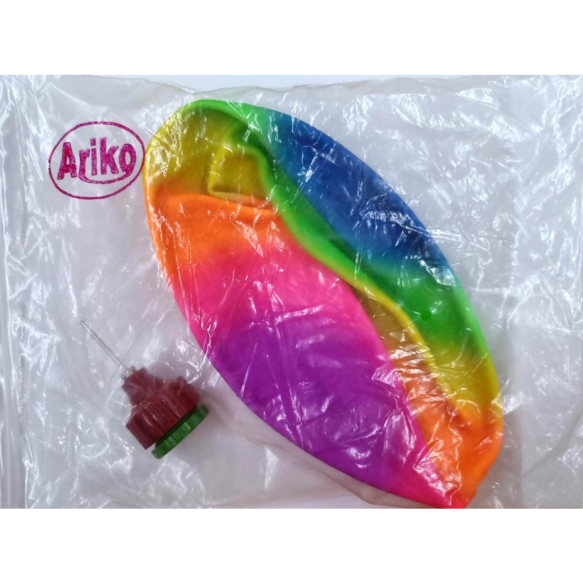 Ariko robuster Unterwasserball XXL | Unter Wasserball | Zum Befüllen mit Wasser oder Luft | Wasserball | Inklusive Wasserfüller | 22,8cm | mehrfarbig | Wassermelonenkugel