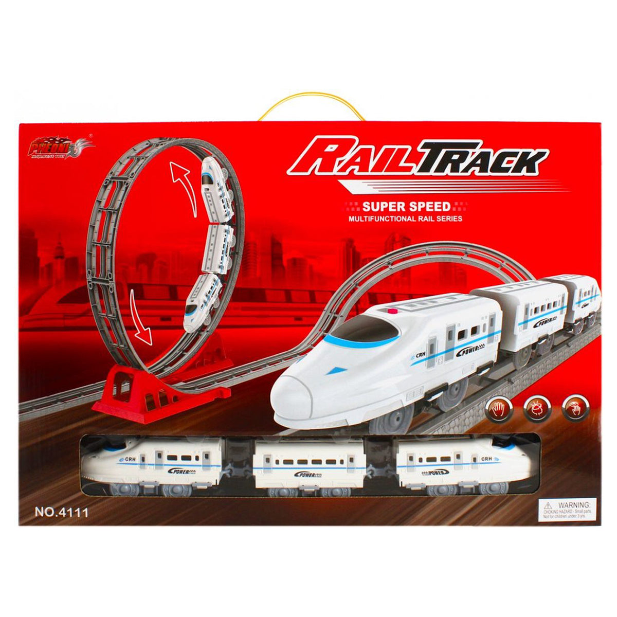 Ariko Rail Track Treinbaan - Racebaan - 40 delig - Trein set