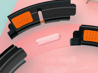 Thumbnail for Ariko Hula Hoop Rad mit LED Zähler - Faltbar - Fitness Hula Hoop - Hula Hoop - Hula Hoop mit Gewicht