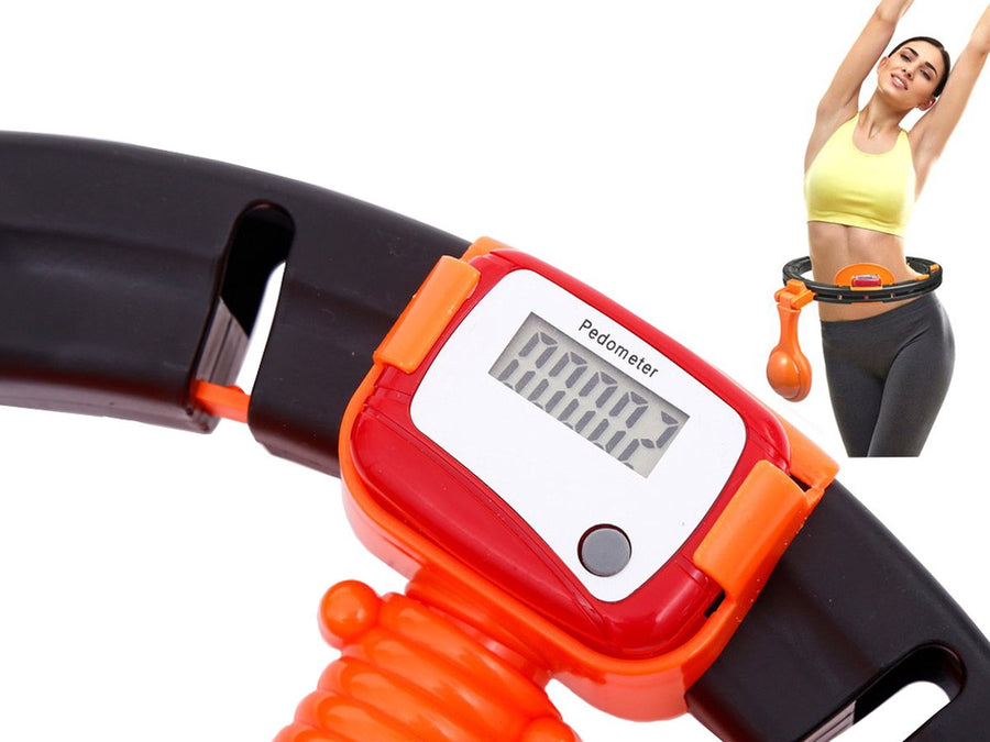 <tc>Ariko</tc> Hula Hoop Wheel with LED Counter - Foldable - Fitness Hula Hoop - Hula Hoop - Hula Hoop with Weight