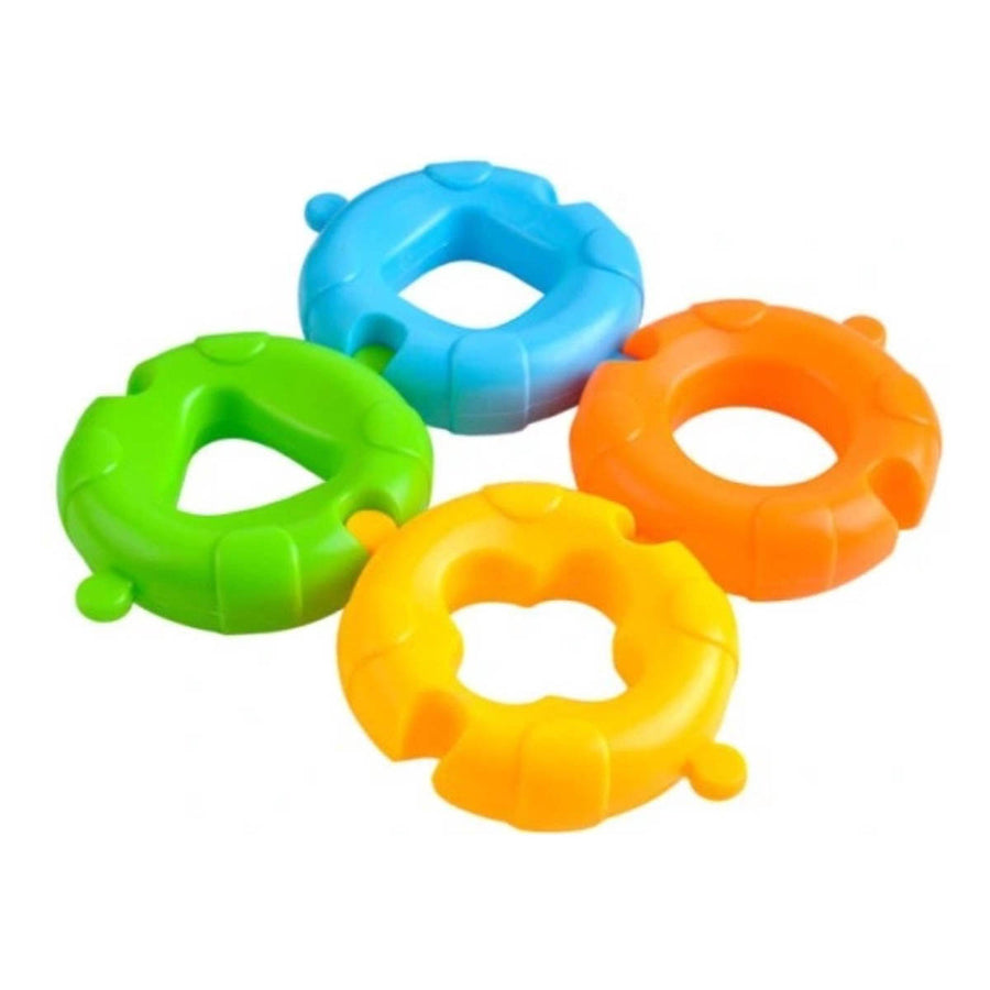 Ariko Badspeelgoed, Losse dieren in reddingsboei - Badeendje - leeuw - koe - aap - hond