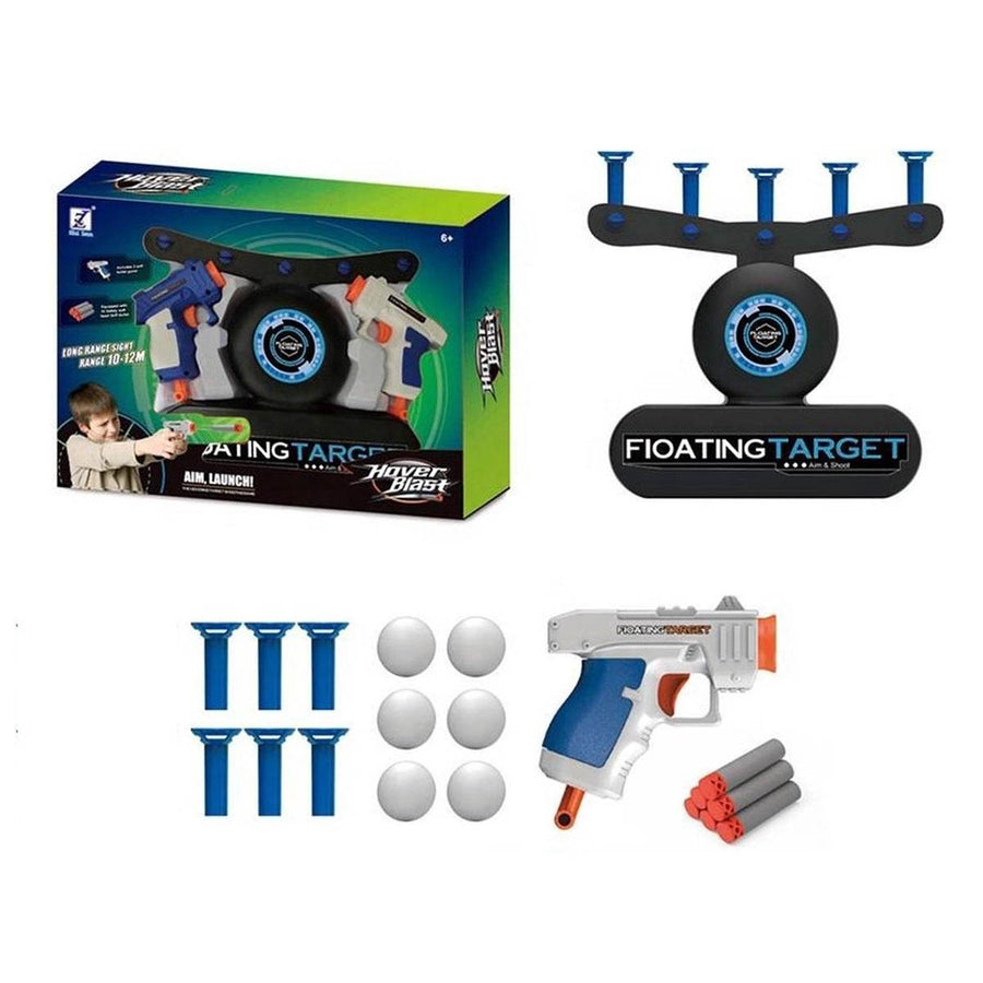 Ariko Floating Shooting Game | Kinderspeelgoed | Schietspel | Speelgoedblaster met zwevende balletjes | Op USB aansluiting | Inclusief 4 x Philips AA batterijen