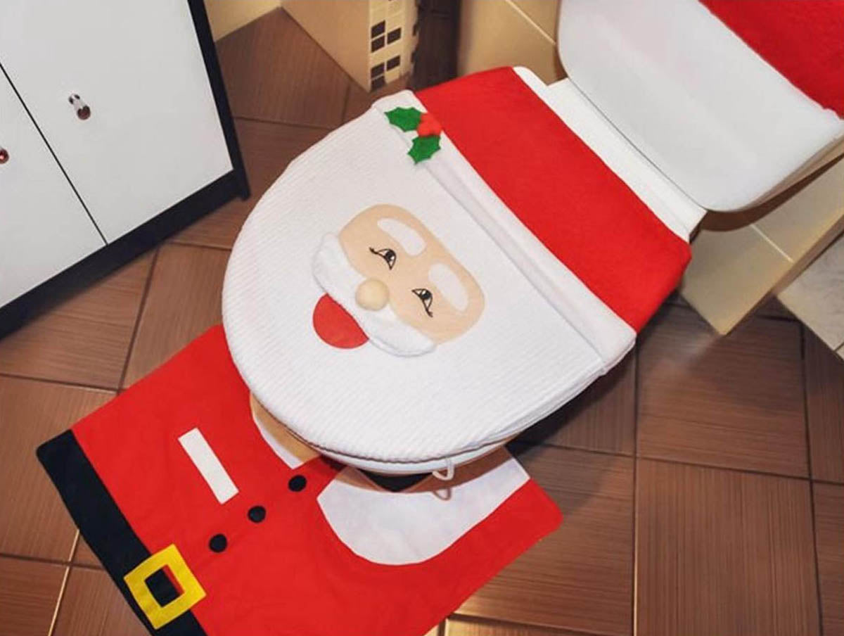 Ariko Toilet set - WC - Toilet bril hoes - Kerstmis - Kerst