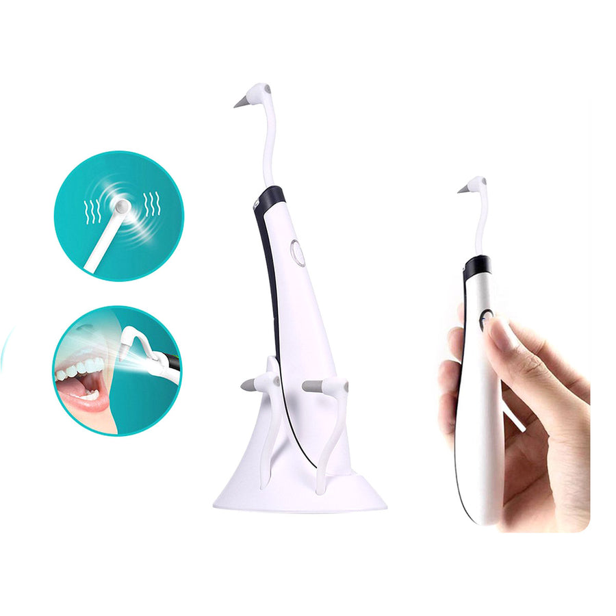 <tc>Ariko</tc> Ultrasonic tartar remover - extra attachments - 15,000 revolutions per minute - Including batteries