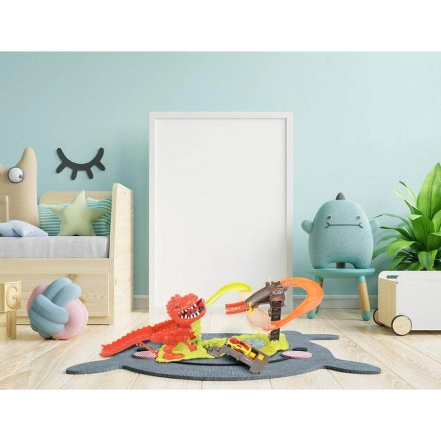 Dinosaurus Lanceerbaan Racebaan - Stuntbaan met 2 Auto's - Elektrisch Speelgoed - Ariko