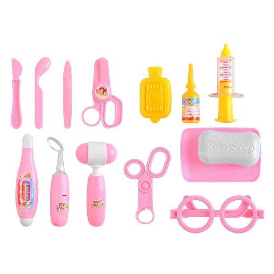 Dokterskoffer met Accessoires - Educatief Spel Speelgoed Dokterskoffertje - Dokter Speelgoed- Ziekenhuis Speelgoed - kinderspeelgoed-met Accesoires - Peuterspeelgoed - Kleuterspeelgoed - 24-delig - Ariko