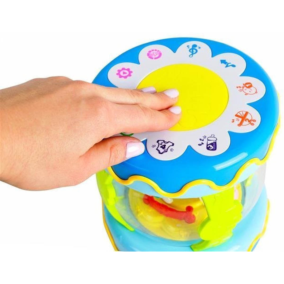 <tc>Ariko</tc> Music Drum Carousel - Musical Learning - Interactive Toys - INCL BATTERIES