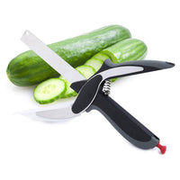 Thumbnail for Ariko Clever Cutter 2in1 Planche à découper et couteau - Ciseaux de cuisine - Kitchen Aid - Ustensiles de cuisine