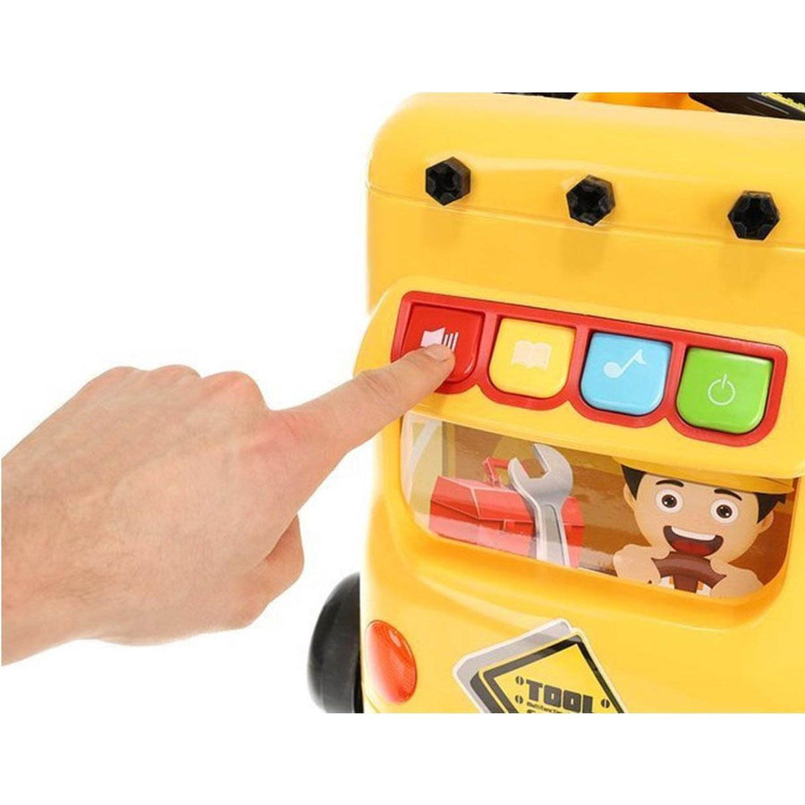 Ariko Wanderlong XXL Tool Cart werkbank trolley met gereedschap | 38 onderdelen | met muziek en geluid | Gereedschapset | Gereedschap | Gereedschap speelgoed | inclusief Philips batterijen