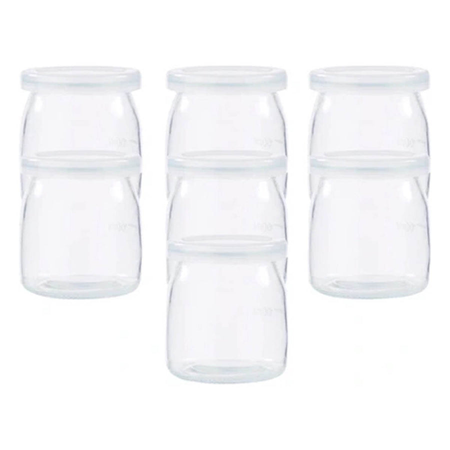 Ariko Elta Yoghurt Maker - inclusief 7 Glazen Bekers ( 180ml ) met Deksels - Temperatuur 42-50 graden - Makkelijk te reinigen