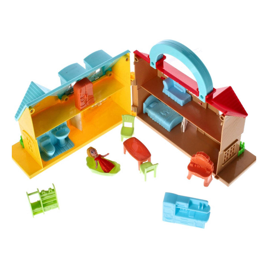 Ariko Luxe villa poppenhuis - Opvouwbaar tot koffertje