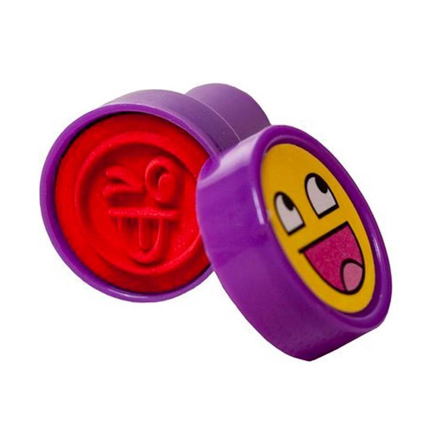 Ariko Zelfinktende 60 stuks verschillende stempeltjes - dieren en smiley