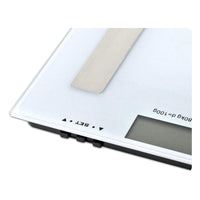 Thumbnail for Ariko Elta Digital Body - Fit Scale - Balance personnelle - Balance d'analyse - Blanc - Gris - Dimensions 28 x 28 x 2,5 Cm - Maximum 180 KG - Y compris 2 piles AAA